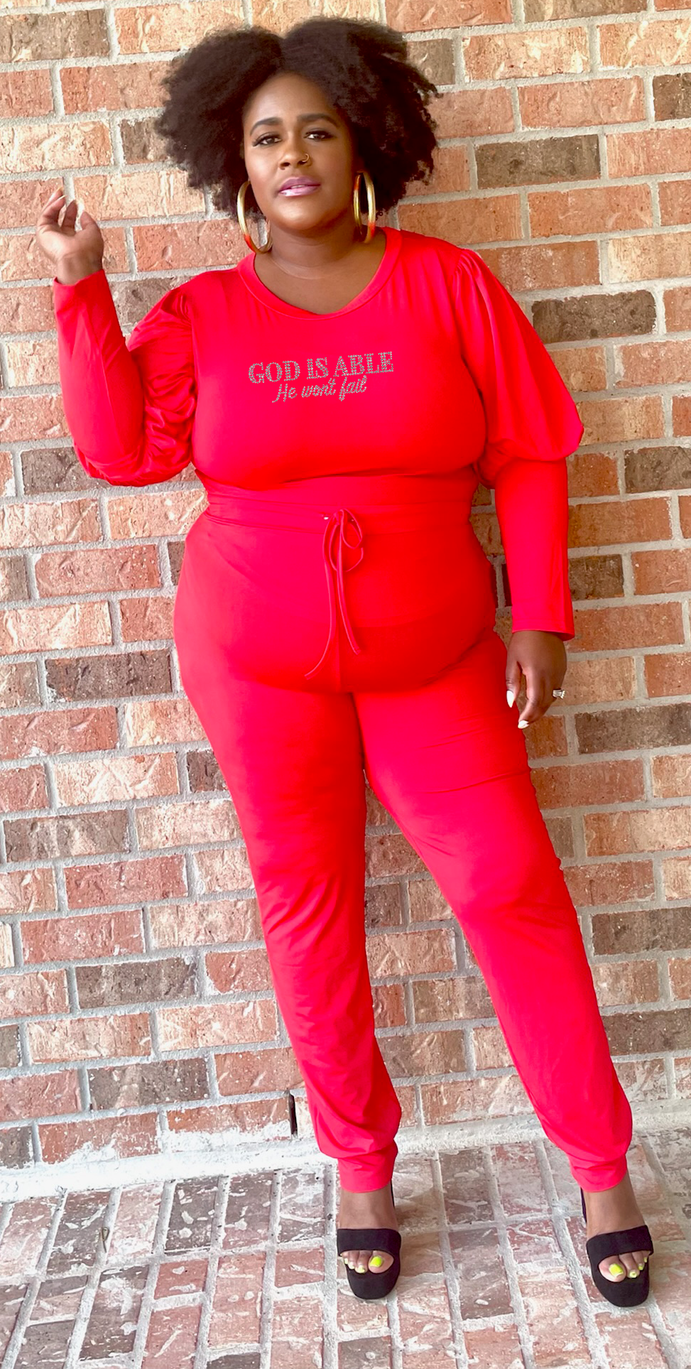 God is able Jogger set