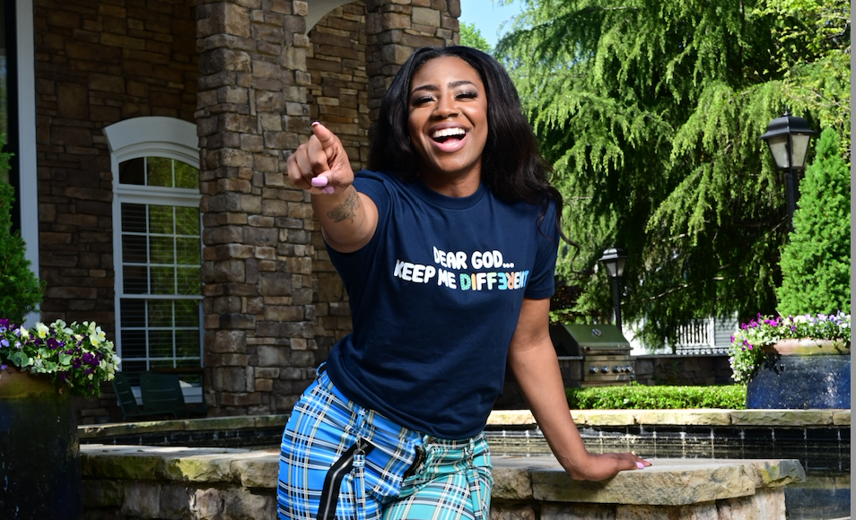 Dear God Keep Me Different tee