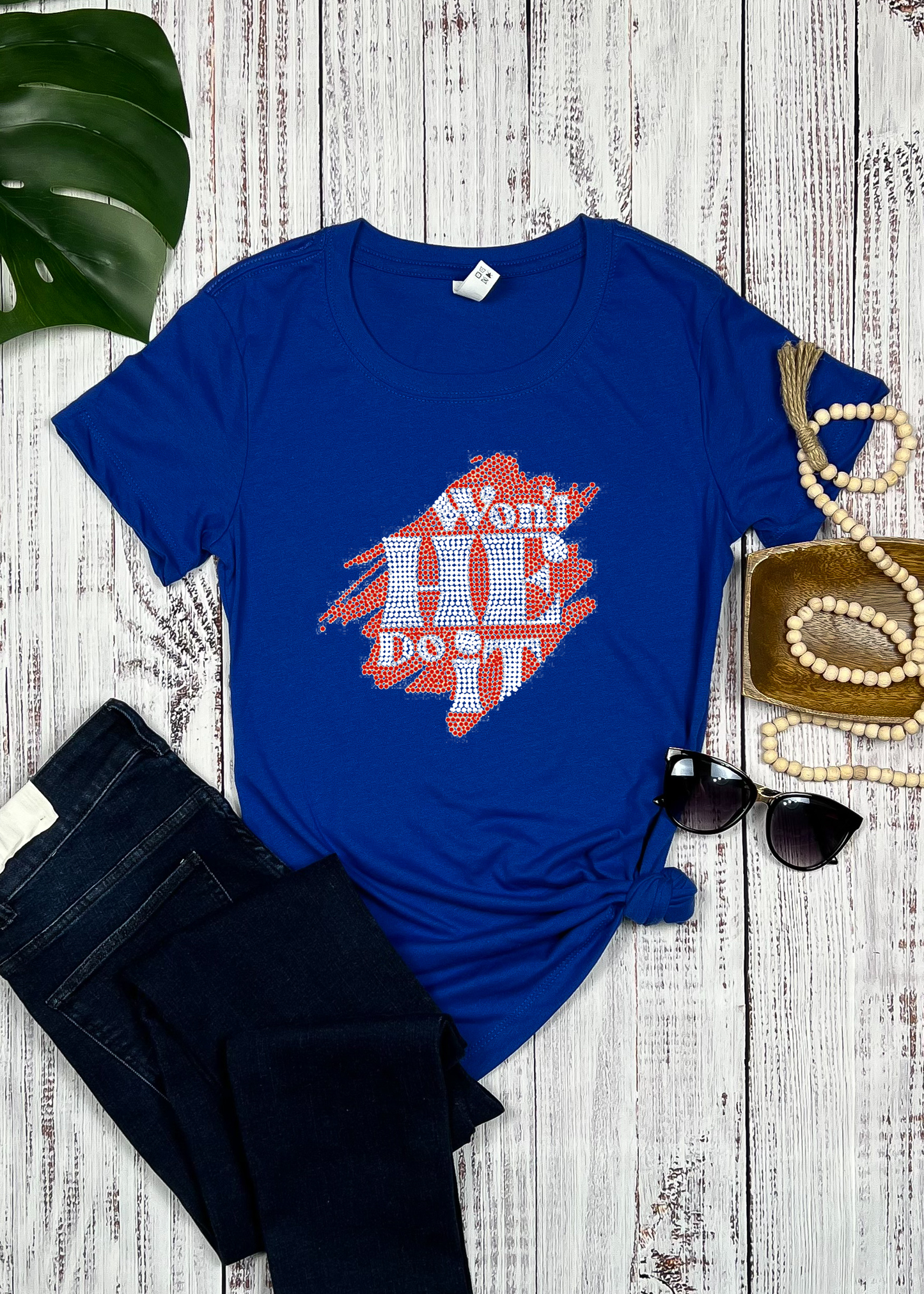 Won't He Do It Rhinestone T-Shirt