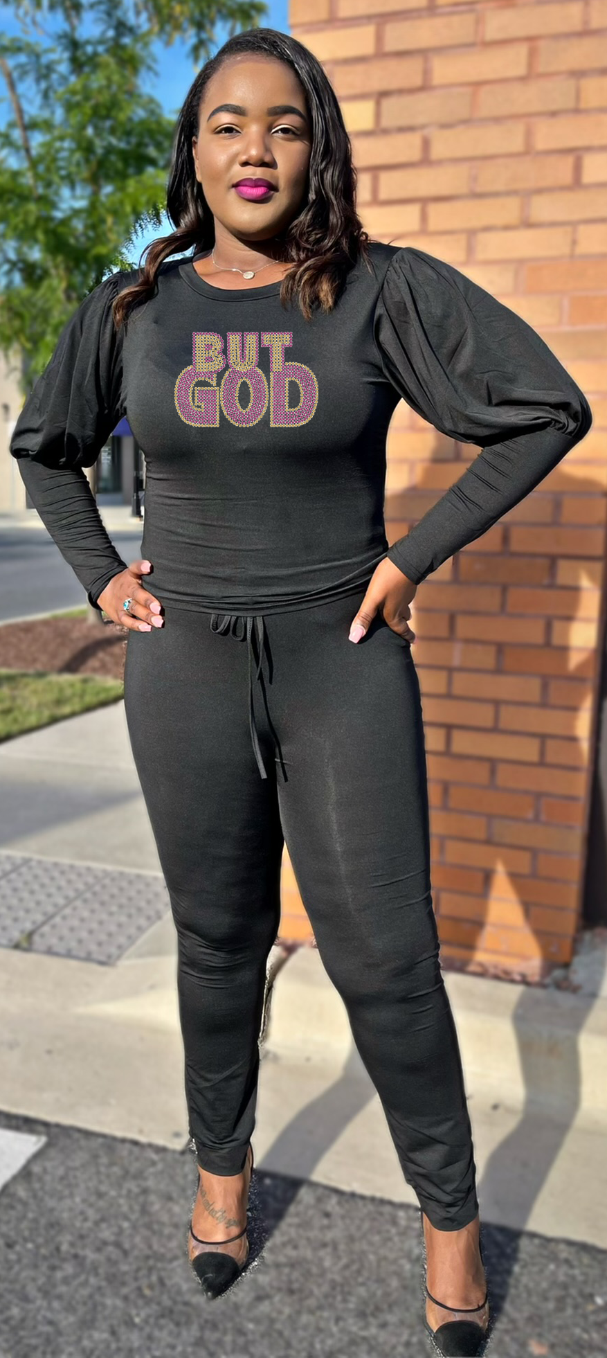 Puffsleeve jogger