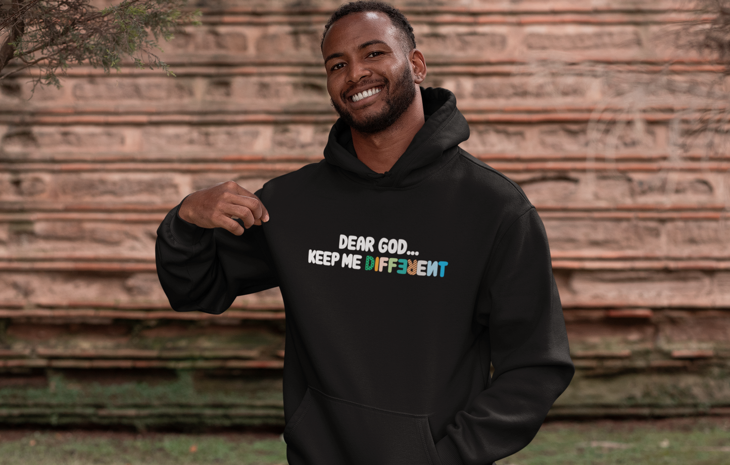 Dear God Keep Me Different Hoodie