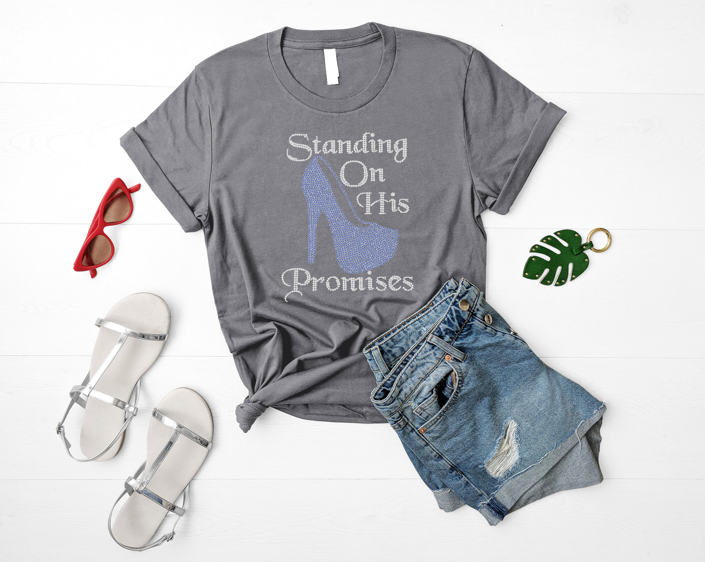 Standing on His Promises Rhinestone T-Shirt